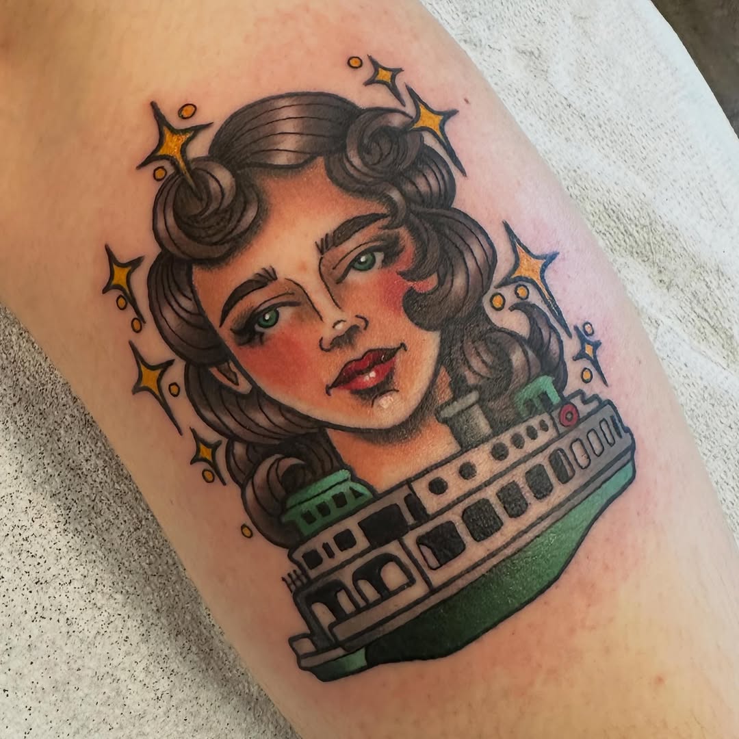 Tattoo by @southpawkate โ american_traditional, neo_traditional