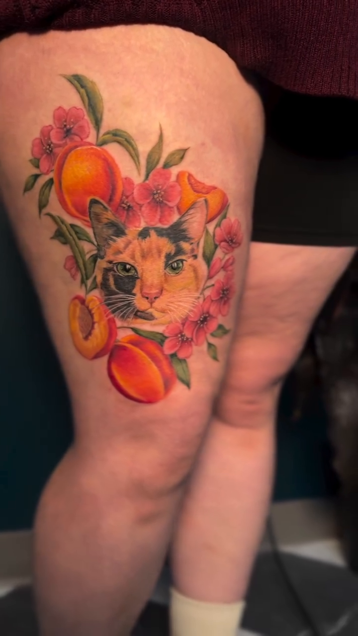 Tattoo by @ameliavogan — fine_line, realism