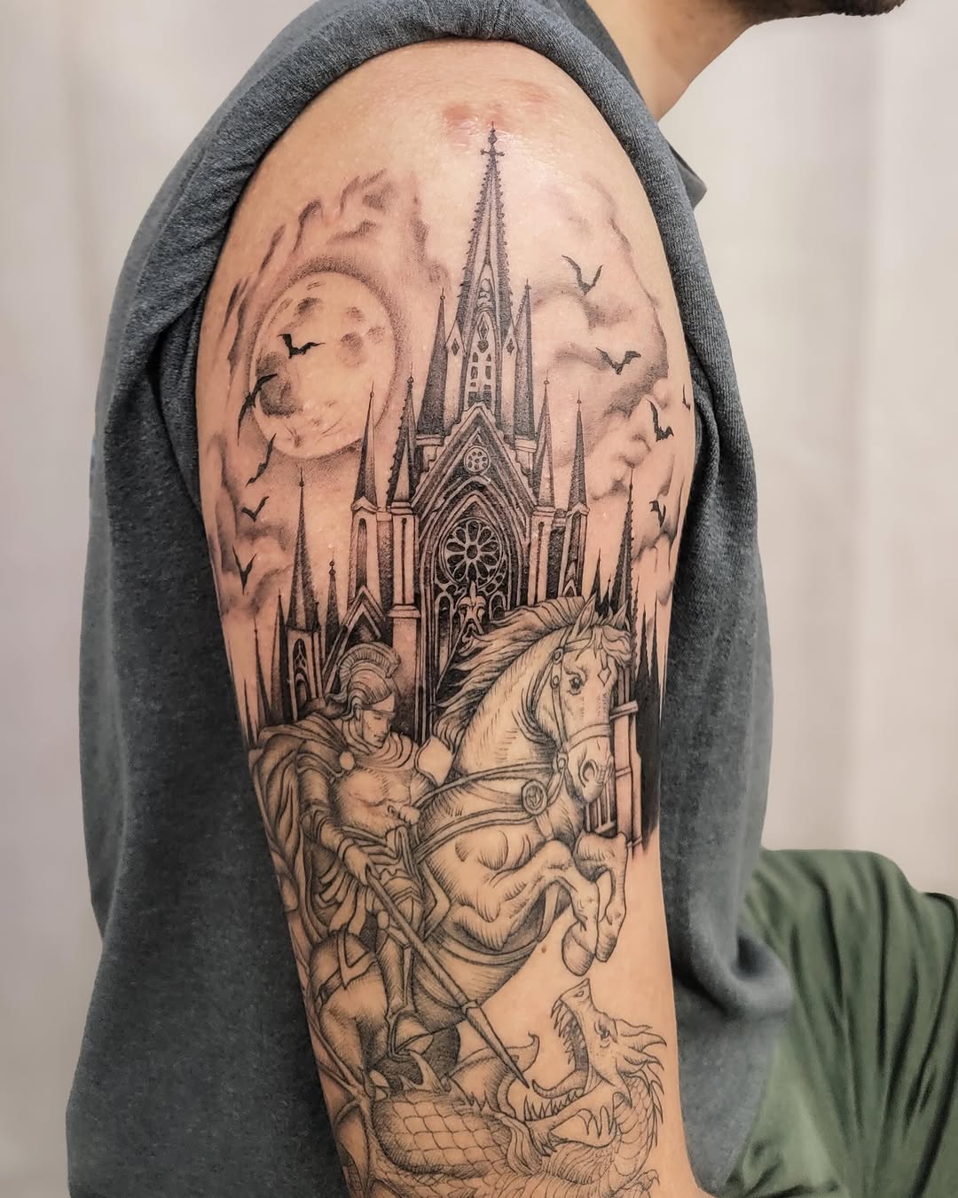 Tattoo by @koko.inker.houston β black_and_grey, realism