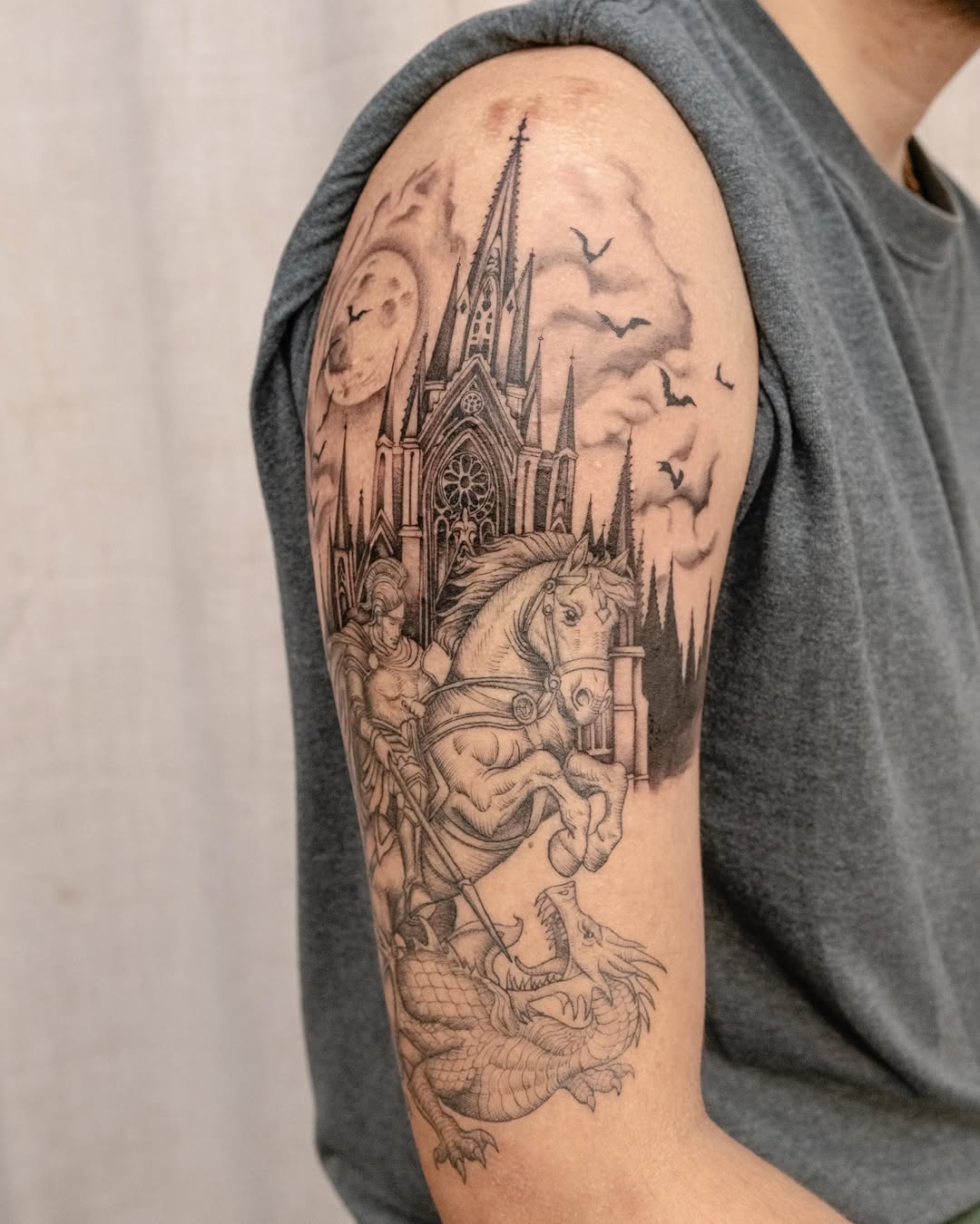 Tattoo by @koko.inker.houston β black_and_grey, realism