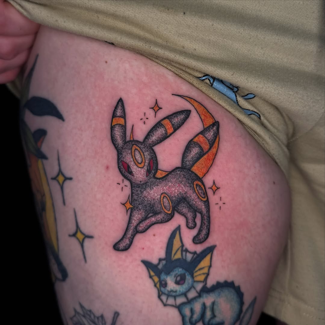 Tattoo by @inkbyjordant — anime