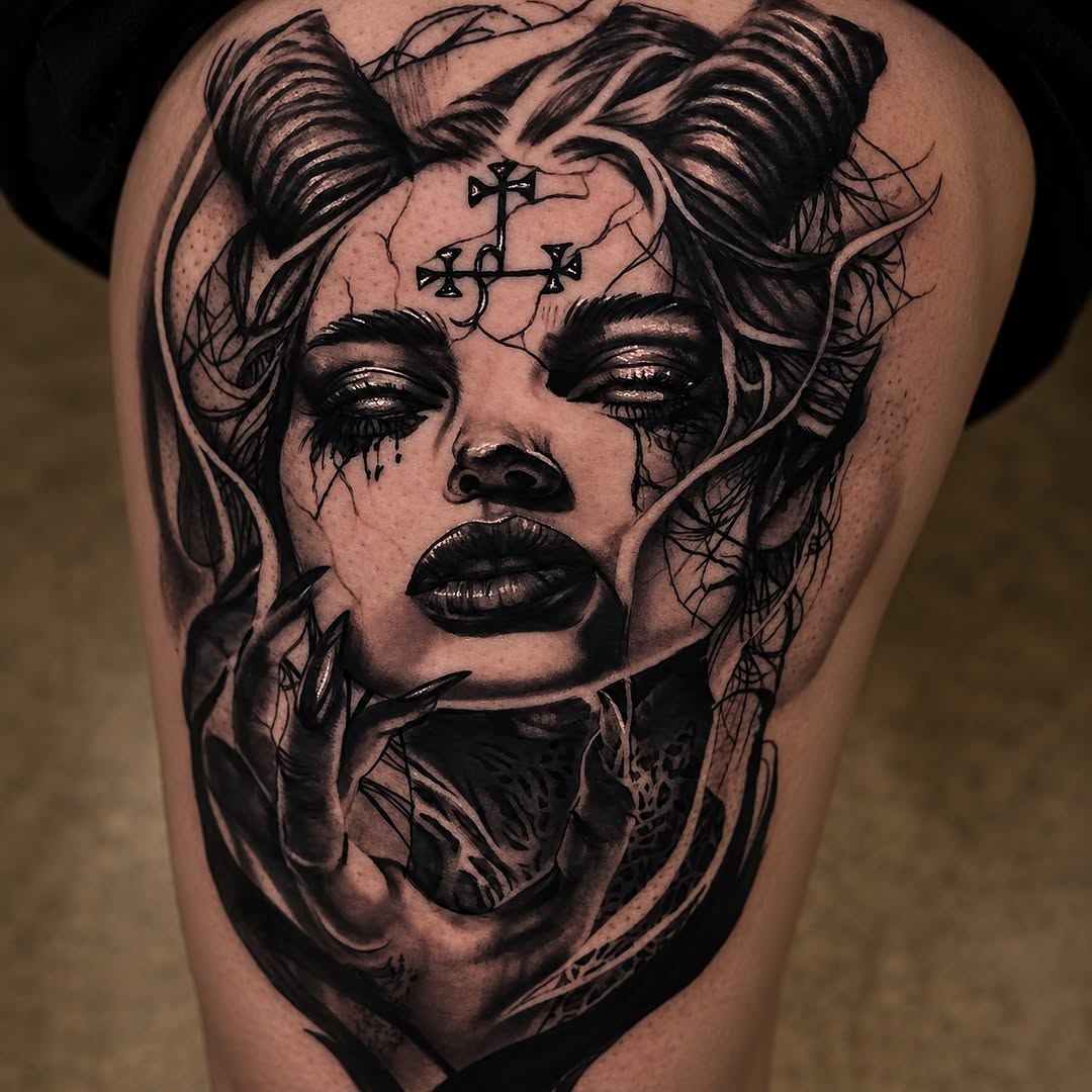 Tattoo by @tattoos_by_cjrued — dark_realism