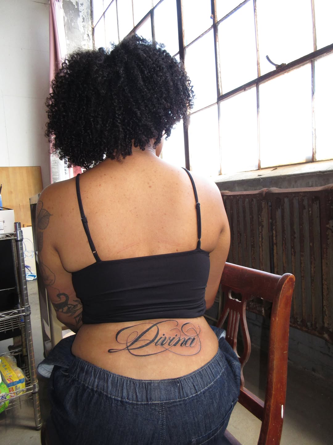 Tattoo by @bisabuelitatattoo — lettering_script, fine_line