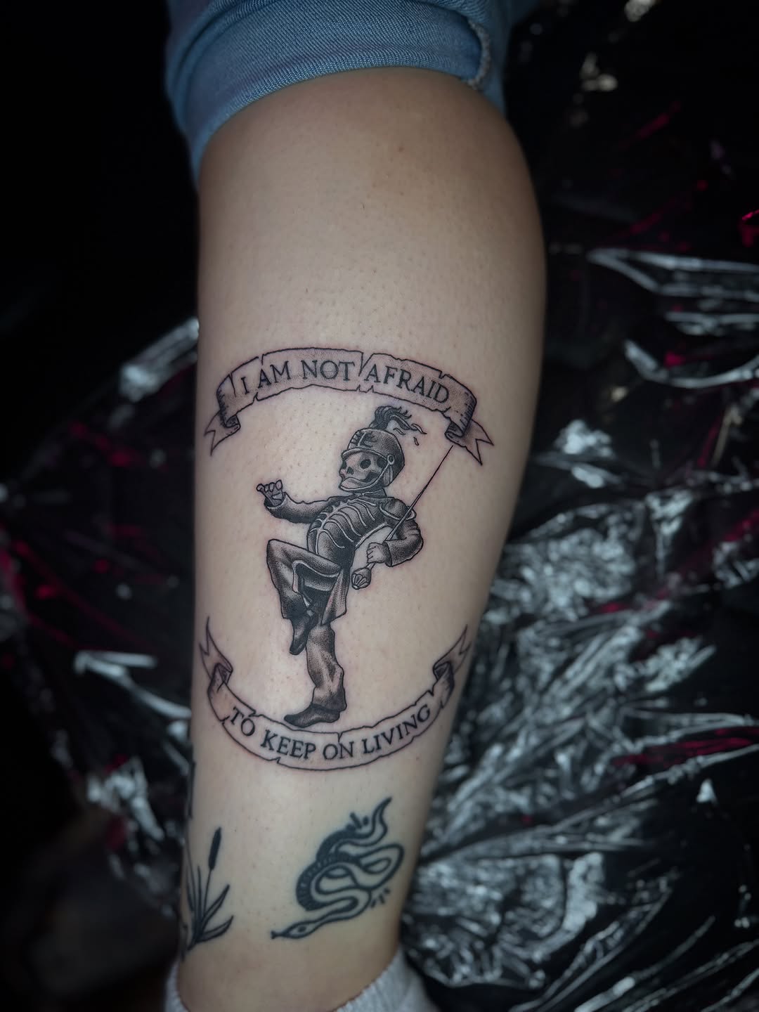 Tattoo by @honeyssweettattoos β lettering_script