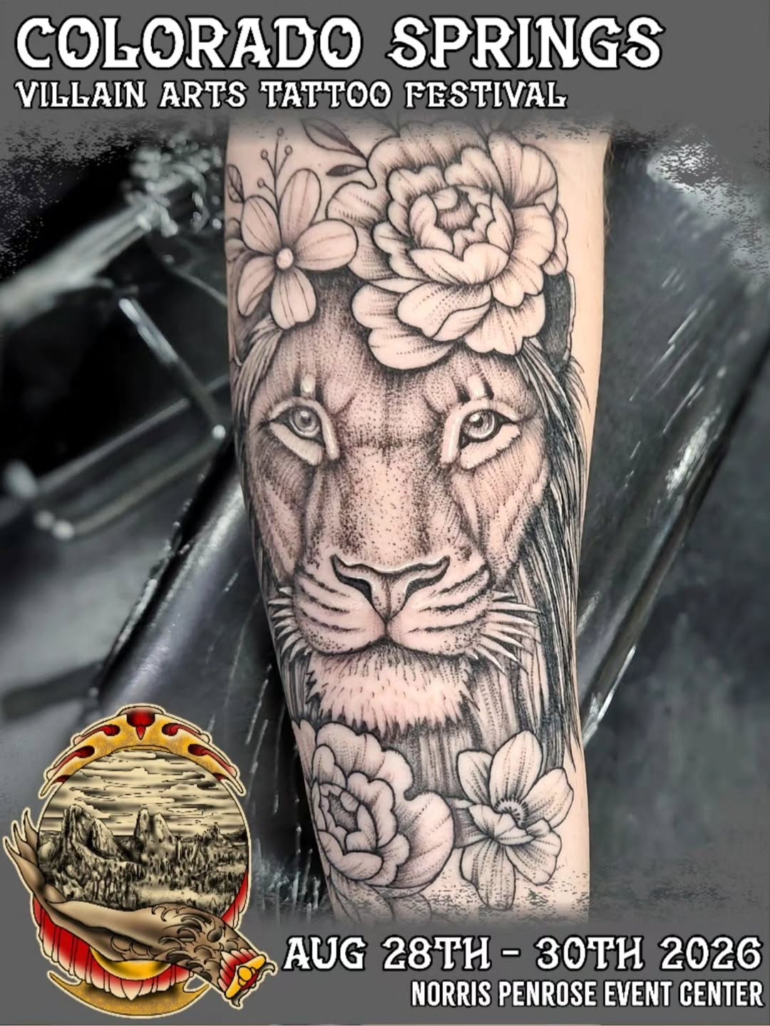 Tattoo by @sacredgemometry โ realism, dotwork