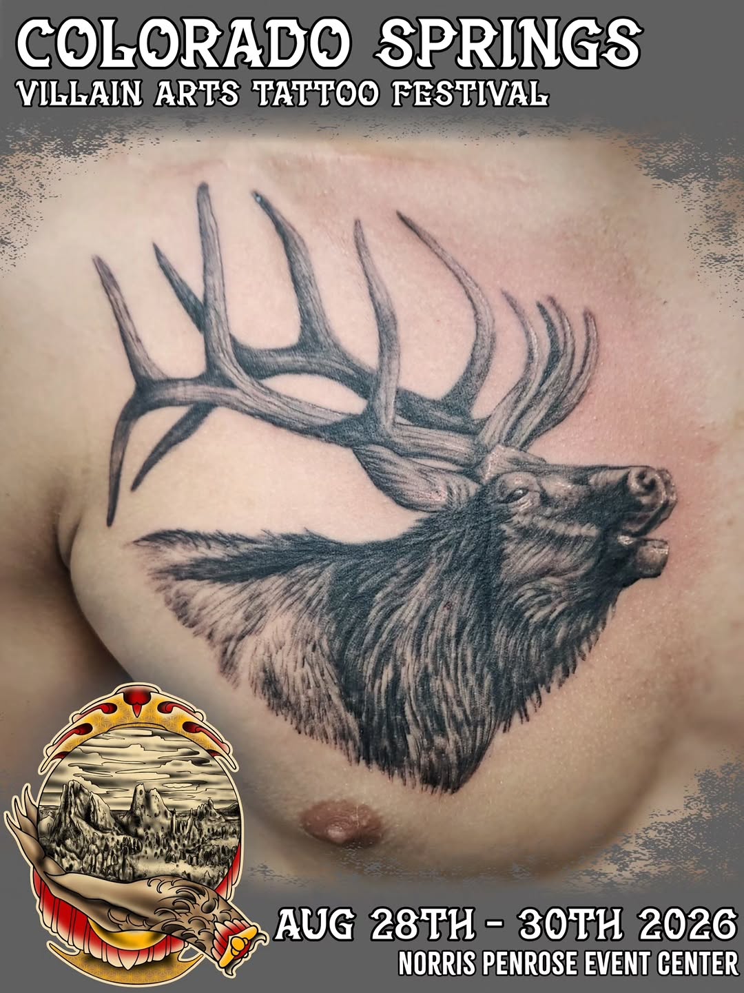 Tattoo by @sacredgemometry โ realism, black_and_grey