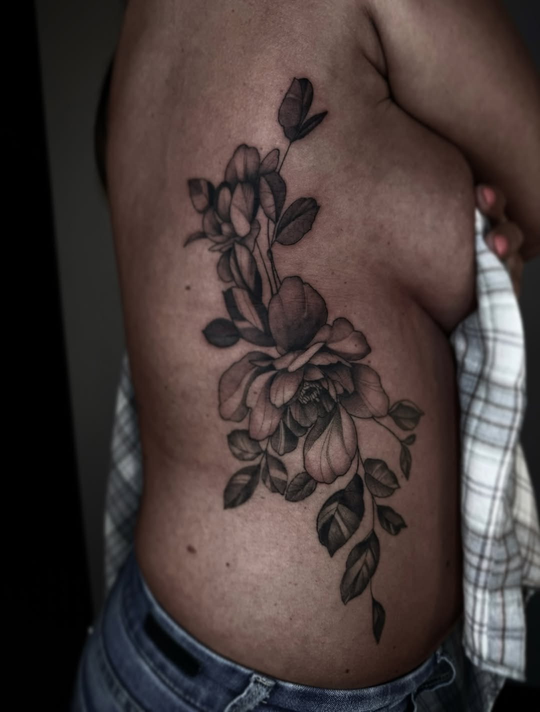 Tattoo by @brandonshelbyart — black_and_grey, realism