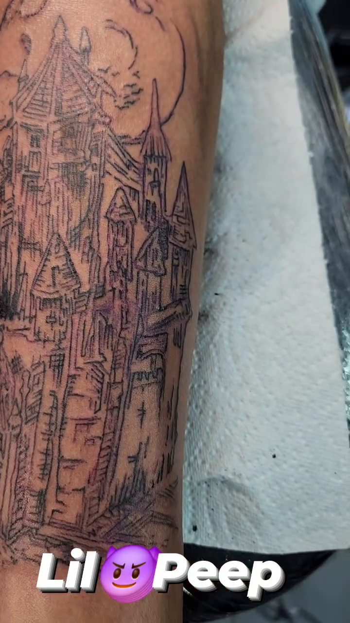Tattoo by @aguascali_firme — black_and_grey