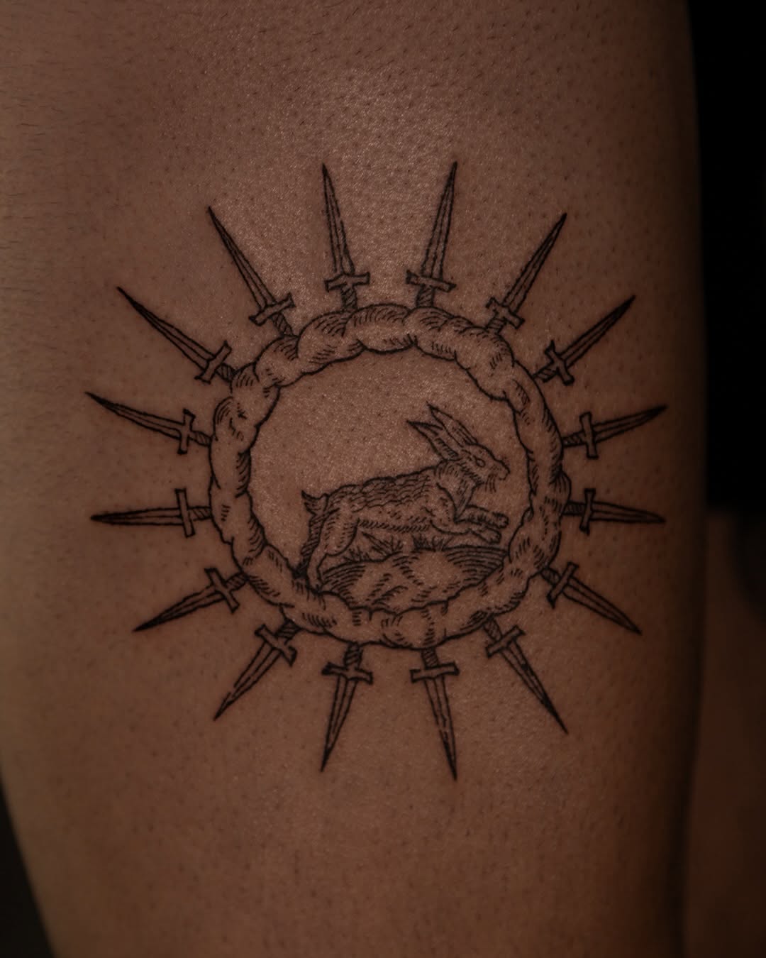 Tattoo by @brak.ttt — illustrative, black_and_grey