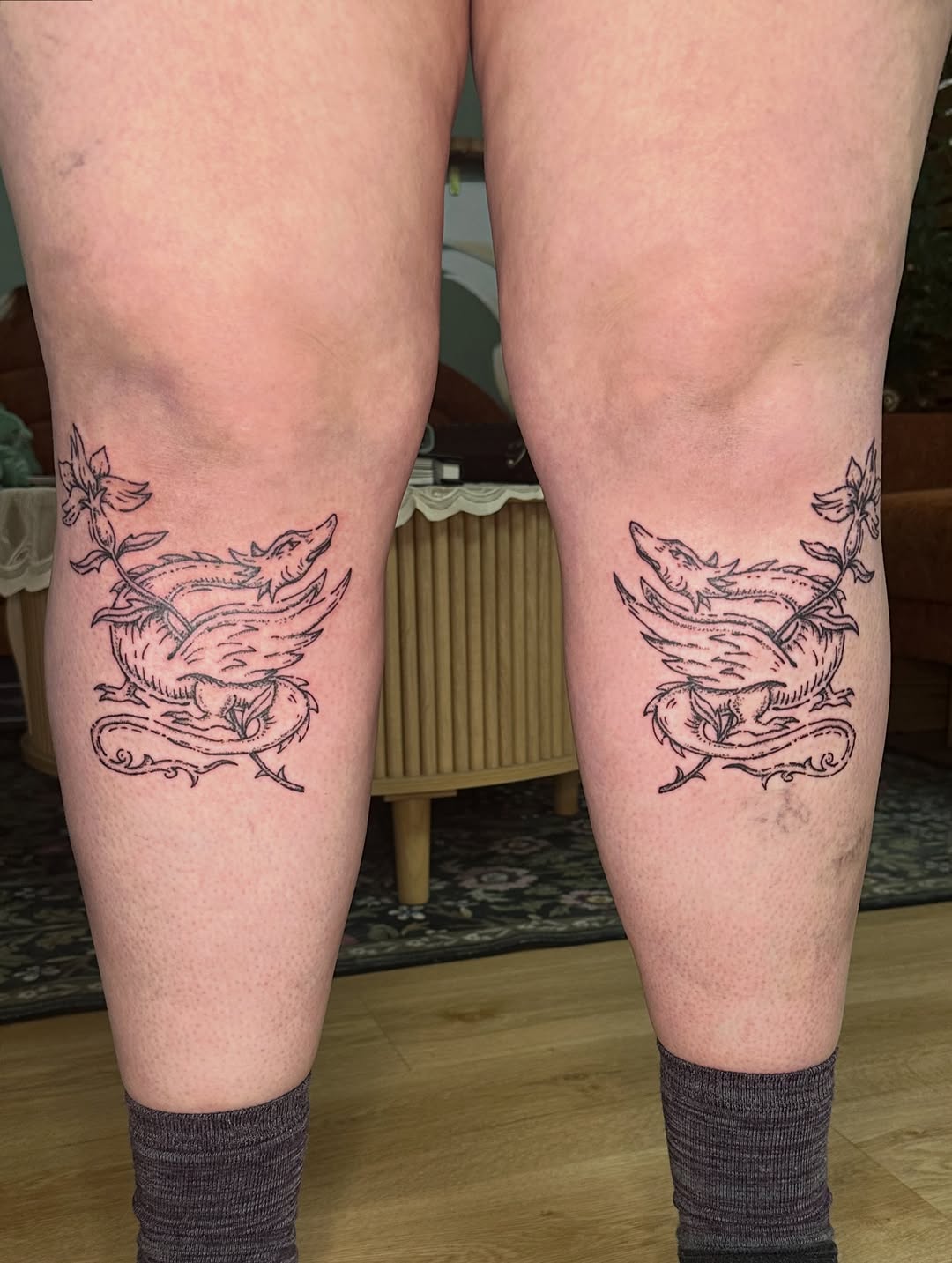 Tattoo by @tattoofleur — illustrative, fine_line