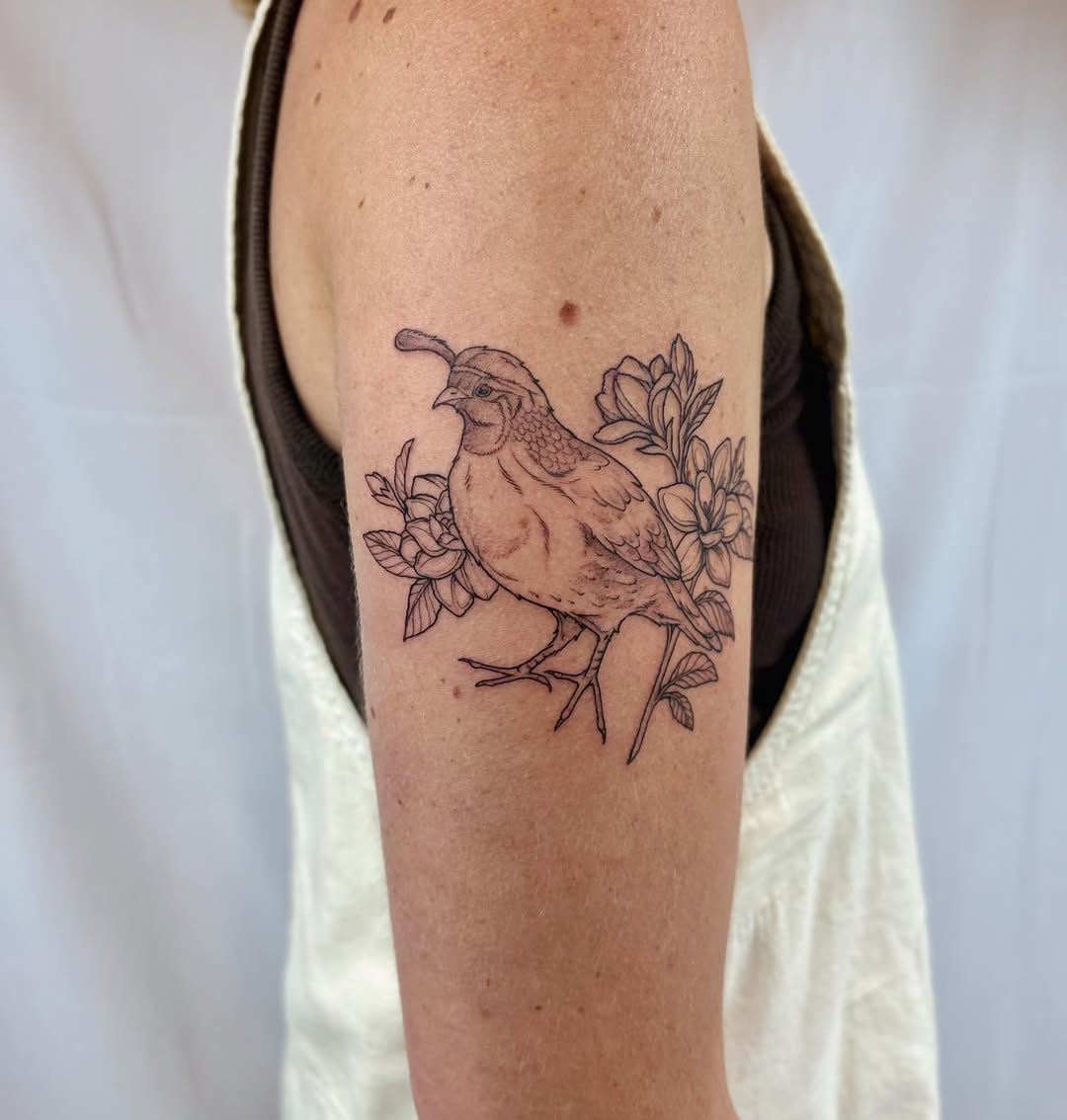 Tattoo by @littlebird_ink — fine_line, illustrative