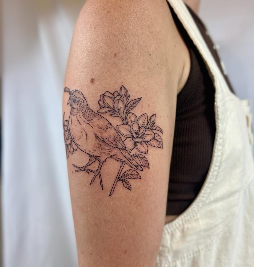 Tattoo by @littlebird_ink — fine_line, illustrative