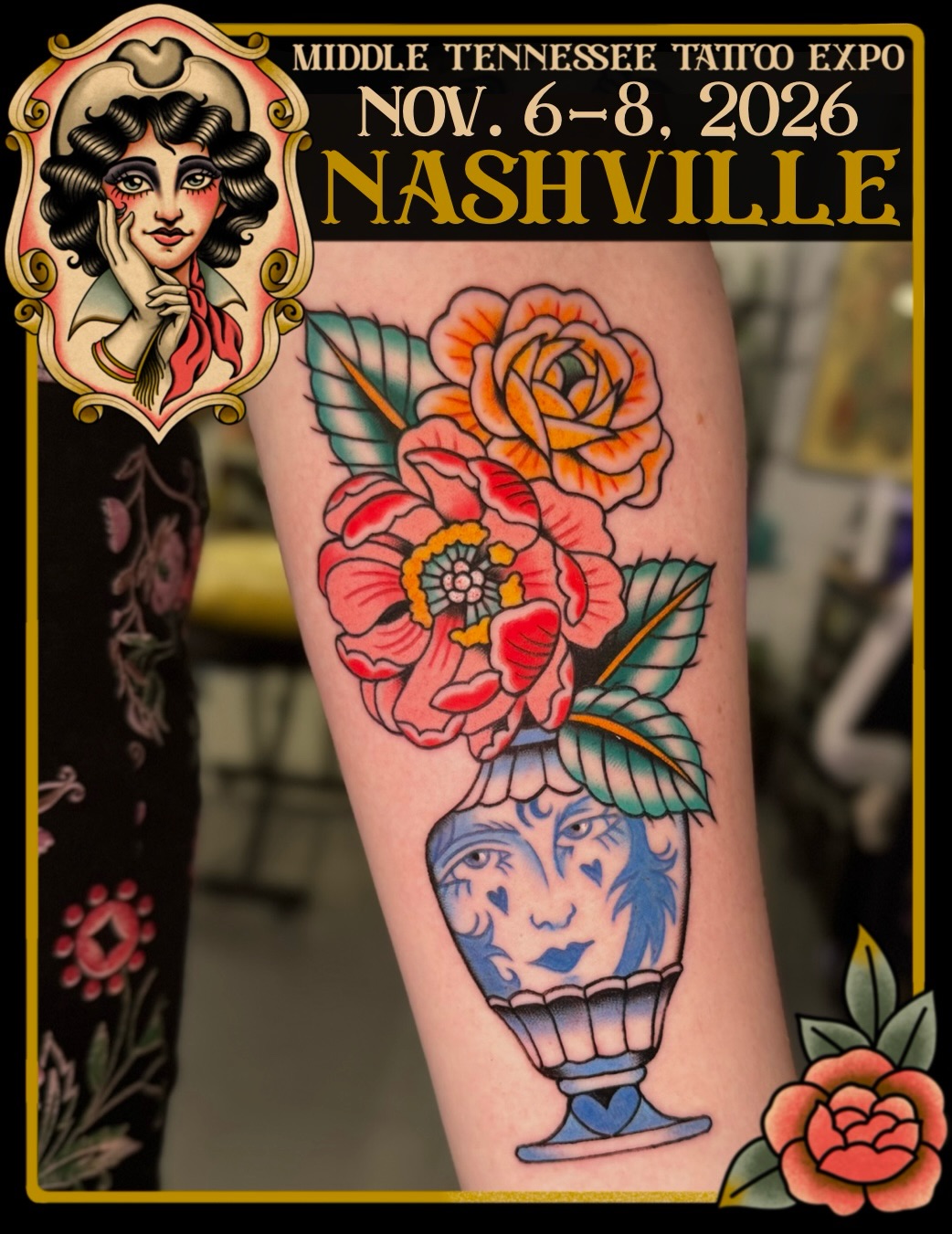 Tattoo by @tina_b_draws — american_traditional, neo_traditional