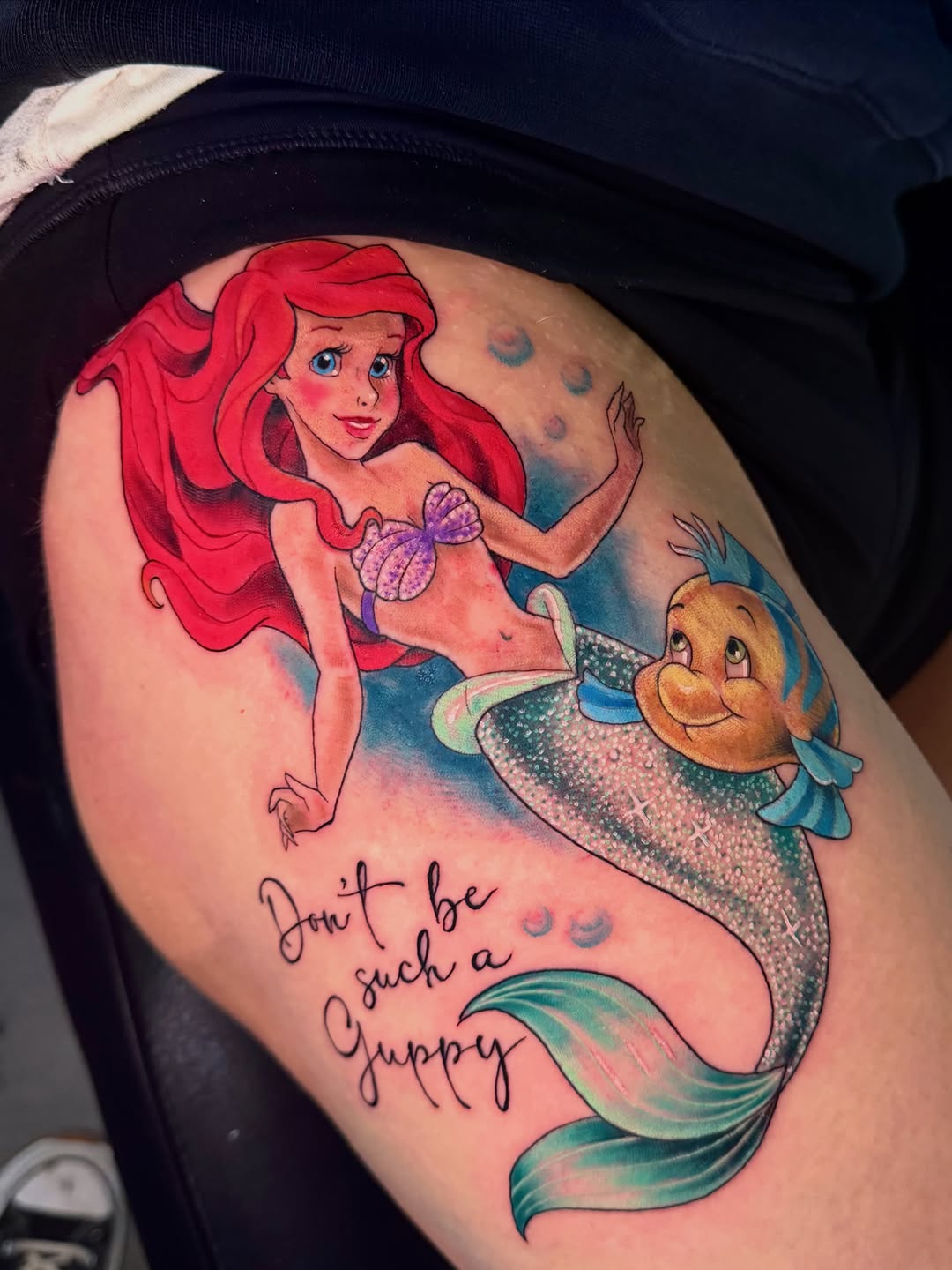 Tattoo by @7_mags โ illustrative, anime
