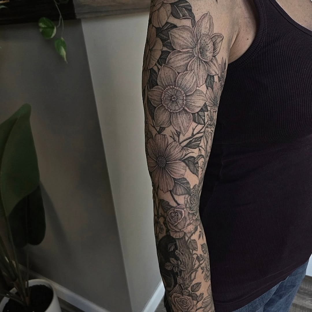 Tattoo by @kylejosephtattoo โ black_and_grey, realism