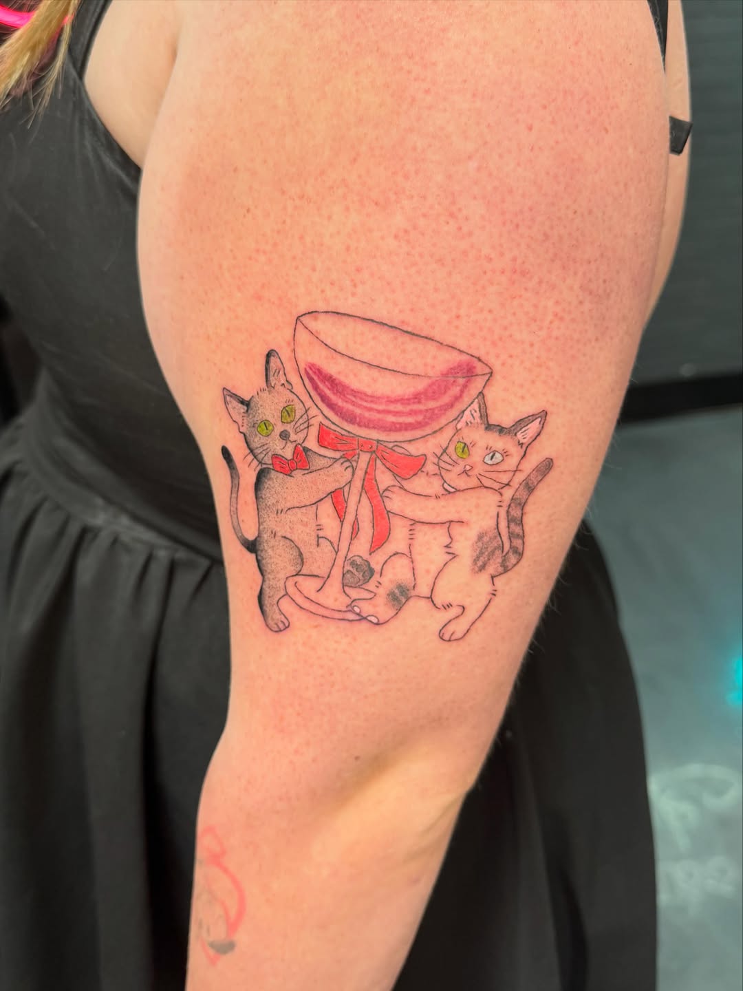 Tattoo by @bunnymanalo — illustrative, new_school