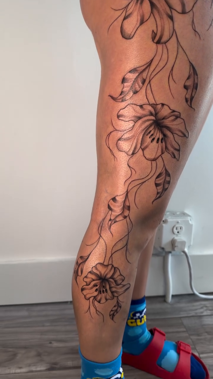 Tattoo by @tatbyb — fine_line