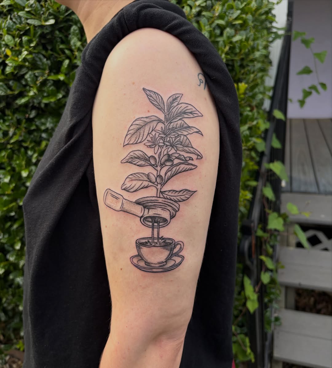 Tattoo by @rosemarie_tattoo β black_and_grey