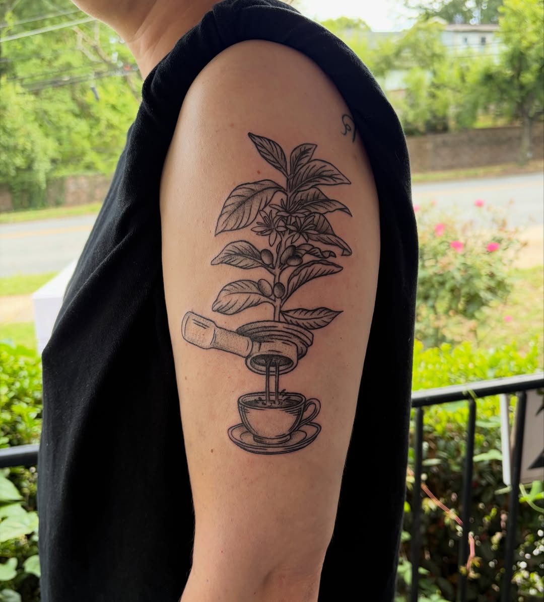 Tattoo by @rosemarie_tattoo β black_and_grey