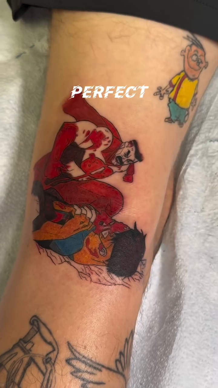 Tattoo by @inkedbygi_ β illustrative, anime
