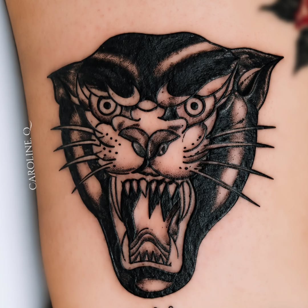 Tattoo by @obsidiandragonink — american_traditional, black_and_grey
