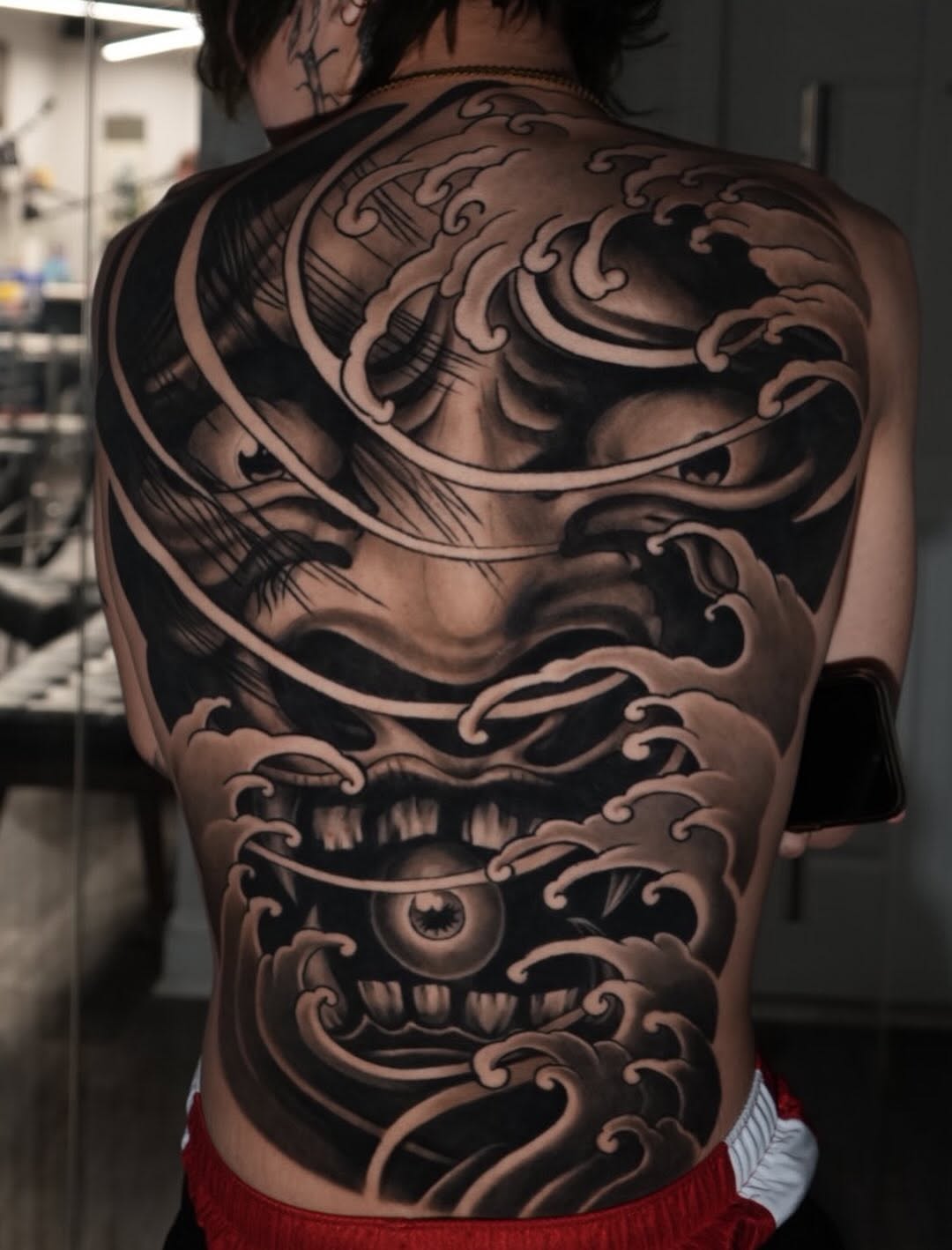 Tattoo work at Virginia Beach Tattoo Festival 2026