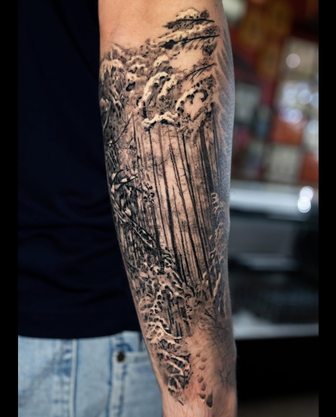 Tattoo by @daviddettloff — realism, black_and_grey