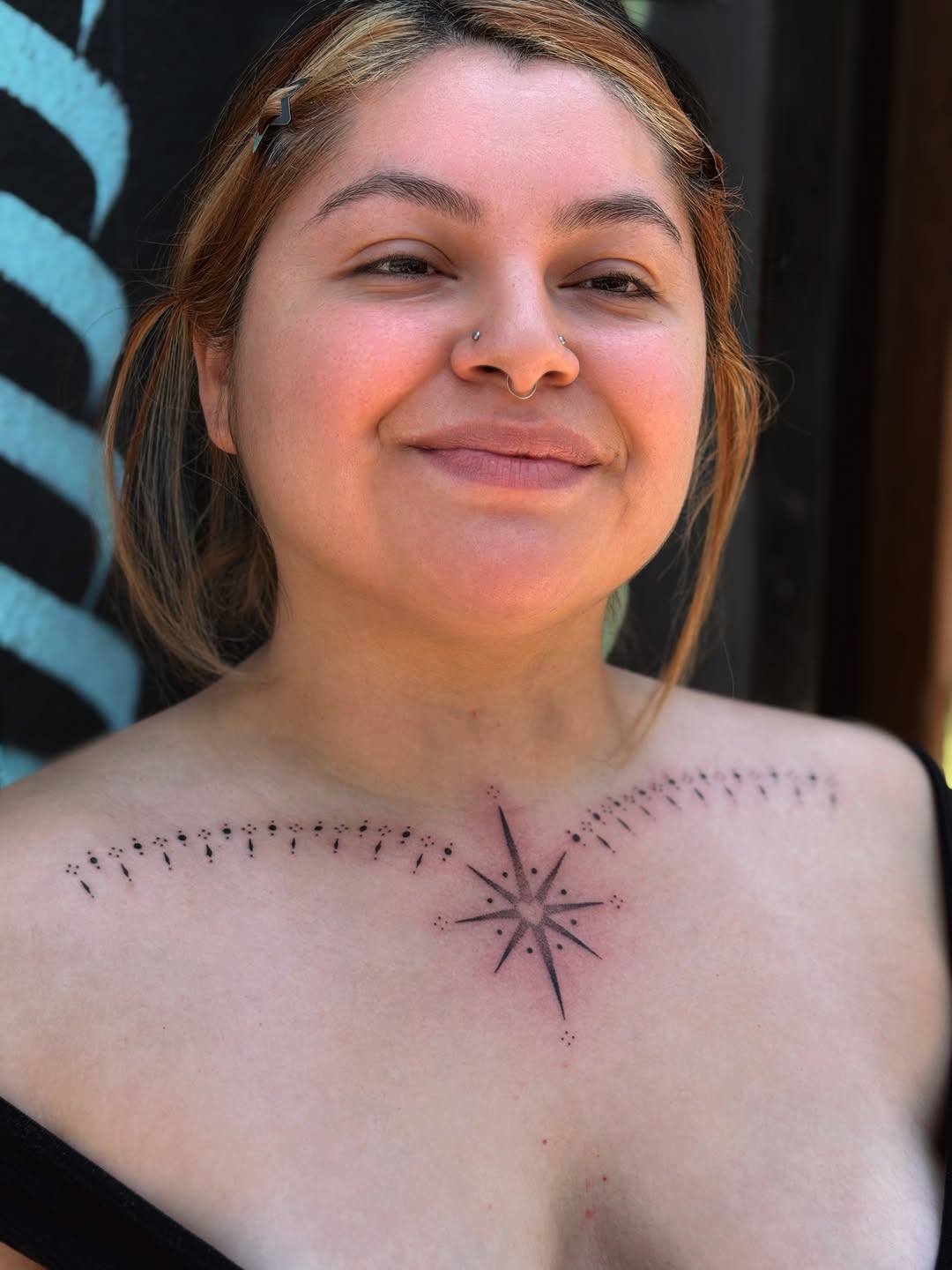 Tattoo by @mystic_tattooing — fine_line, dotwork