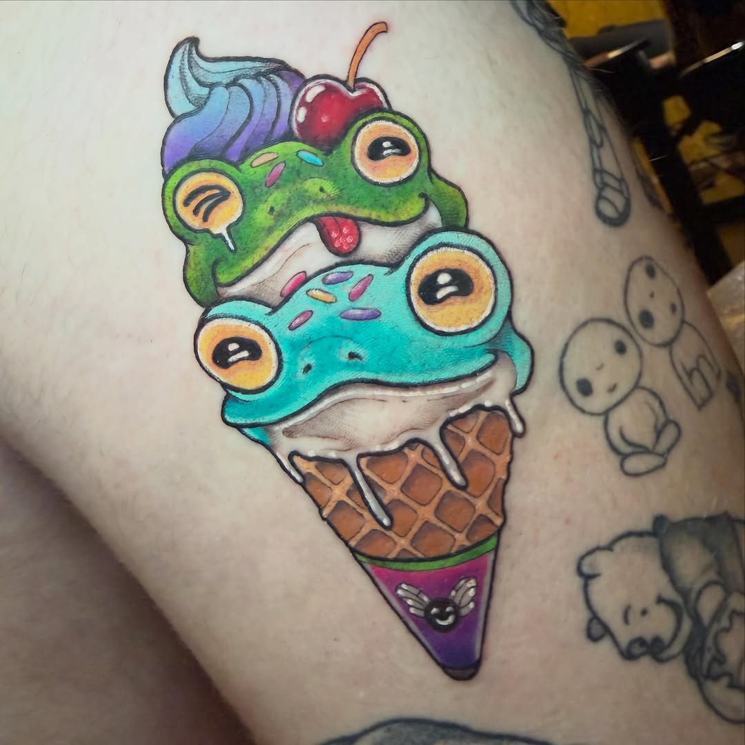 Tattoo by @mittzhell — new_school