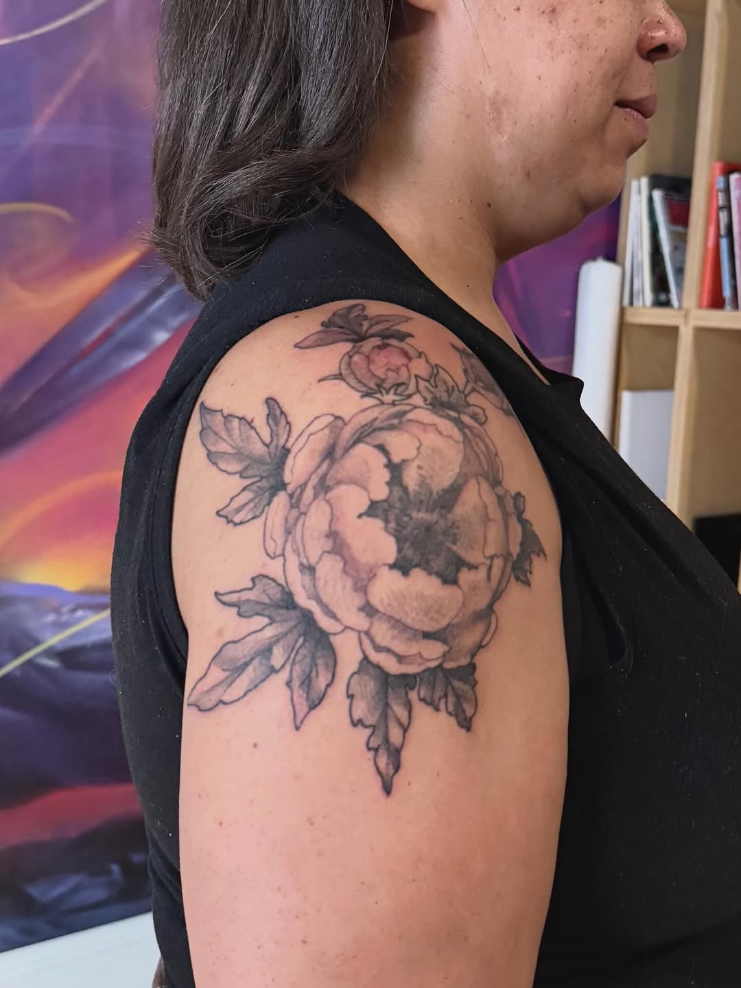 Tattoo by @melania.tatts โ black_and_grey, realism