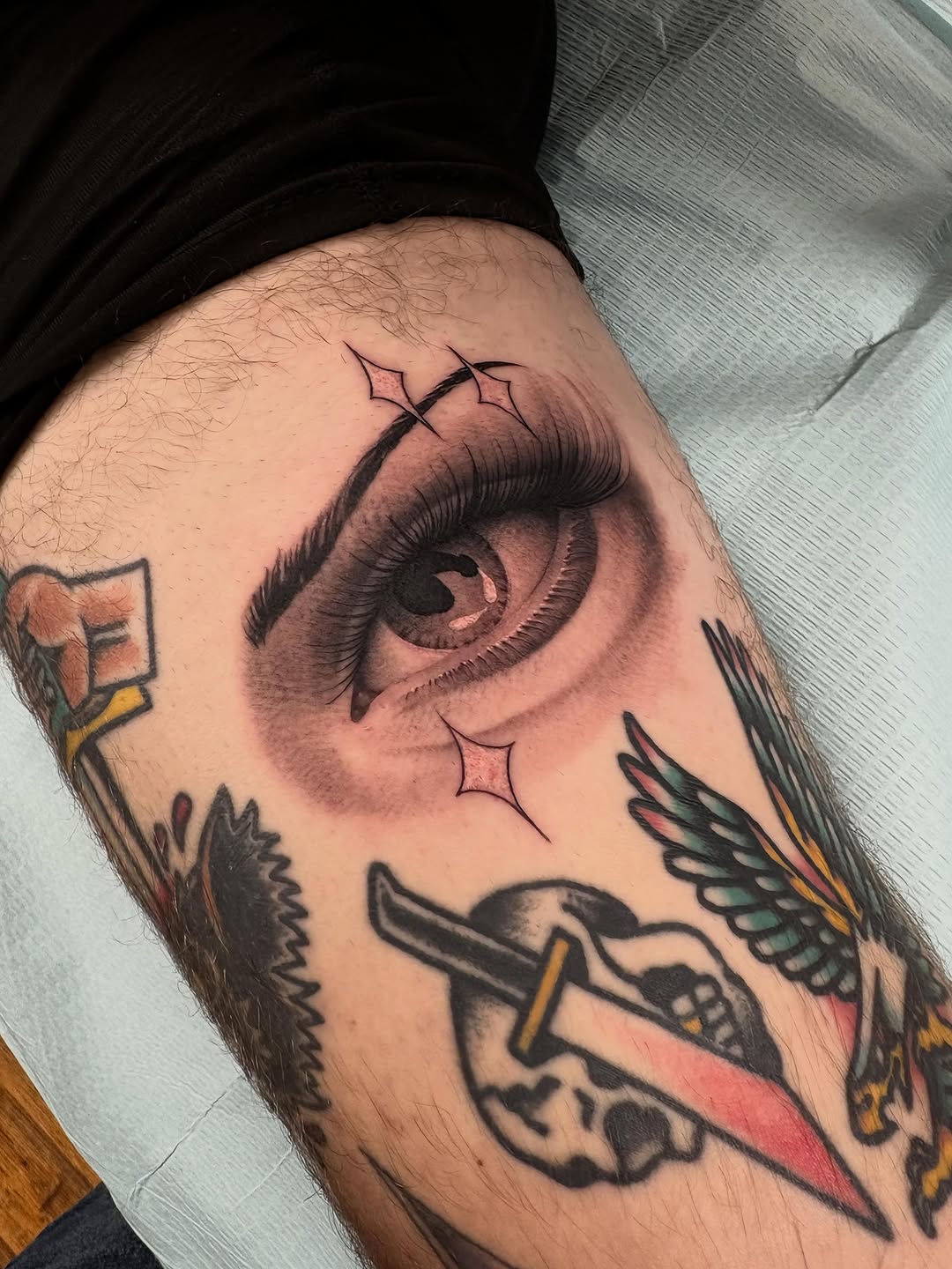 Tattoo by @patmosertattoos — realism, illustrative