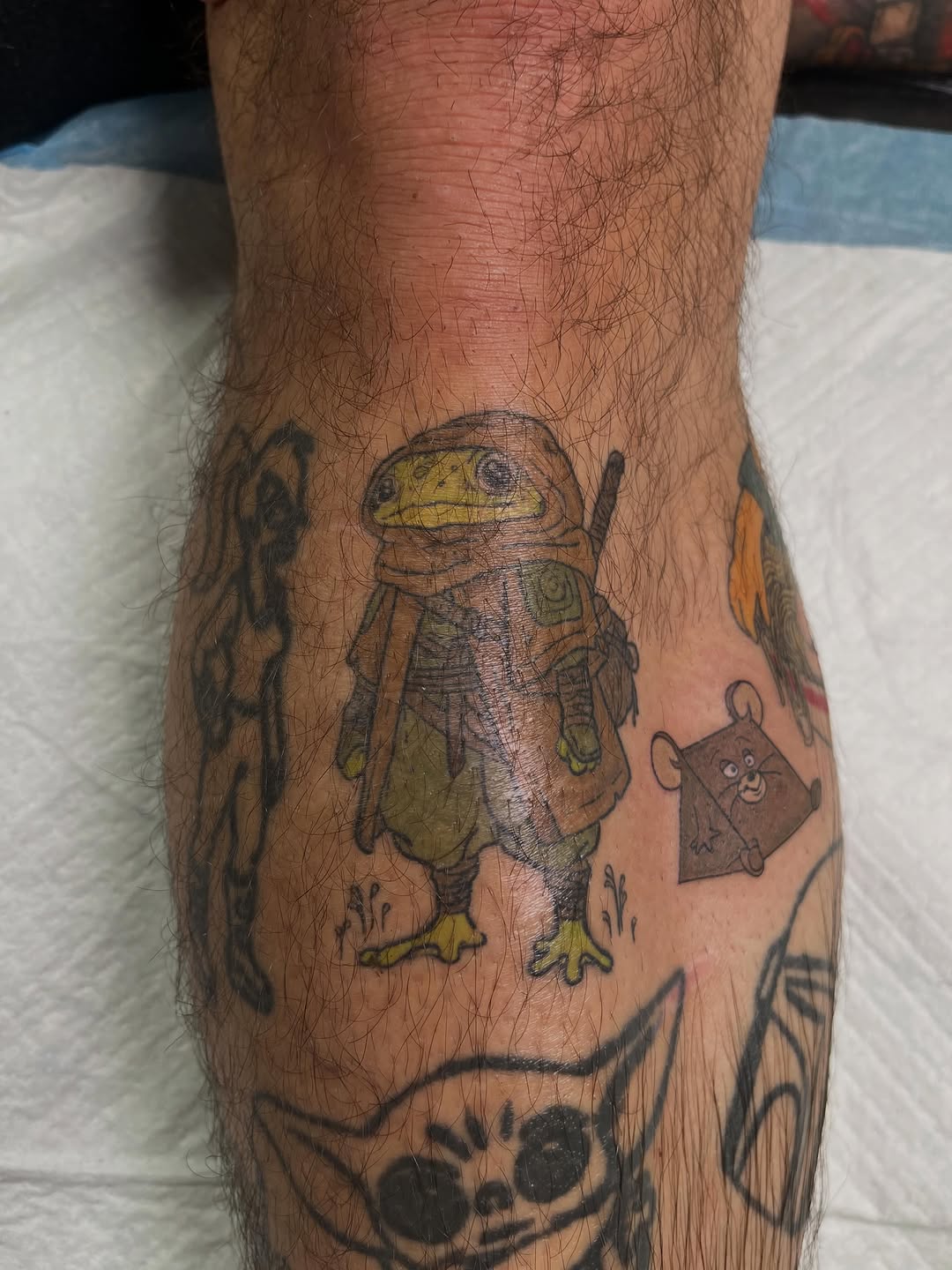 Tattoo by @peachdoestattoos โ illustrative, new_school