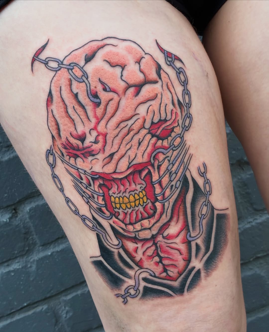 Tattoo by @fake.goth_ โ neo_traditional, dark_realism