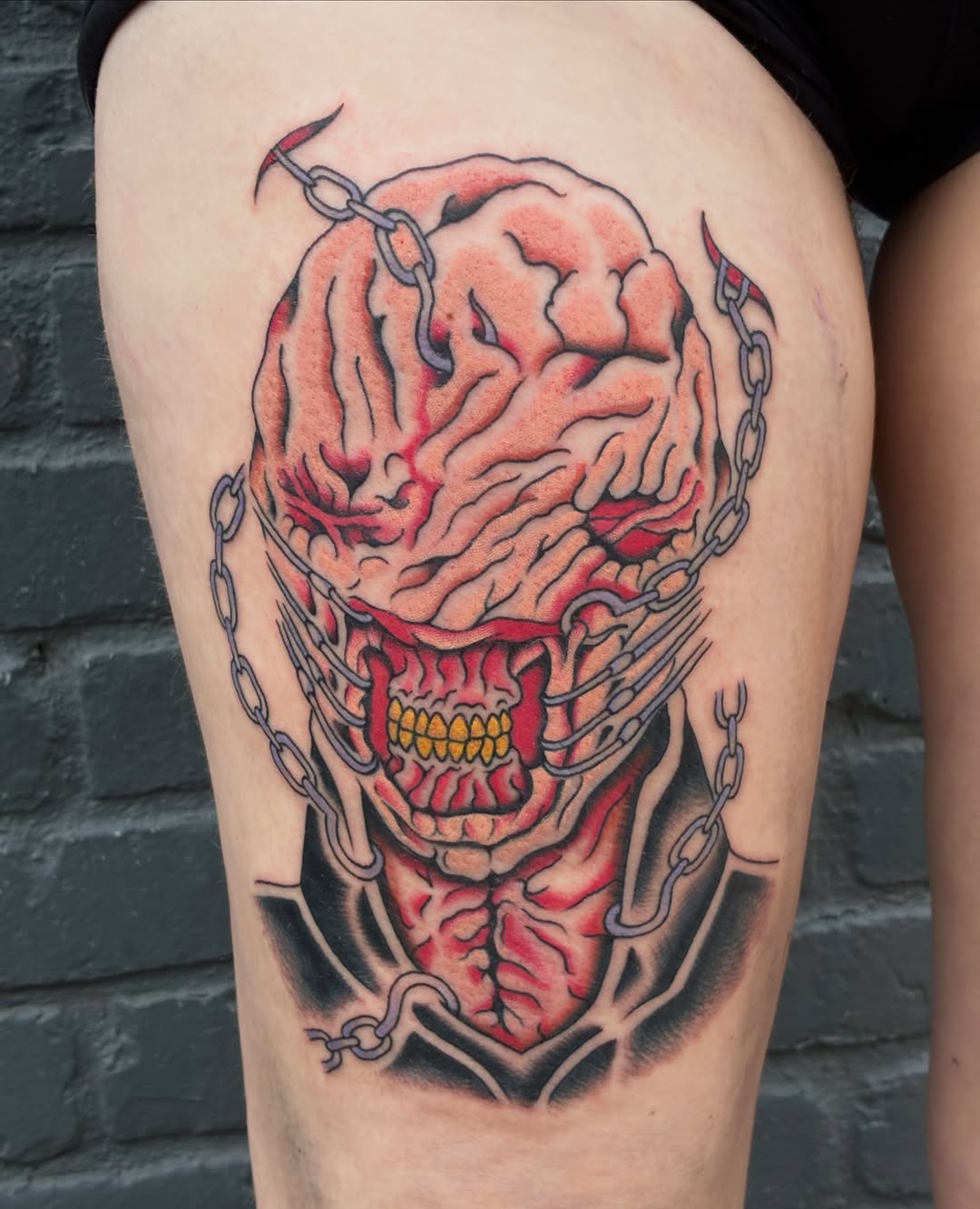 Tattoo by @fake.goth_ โ neo_traditional, dark_realism