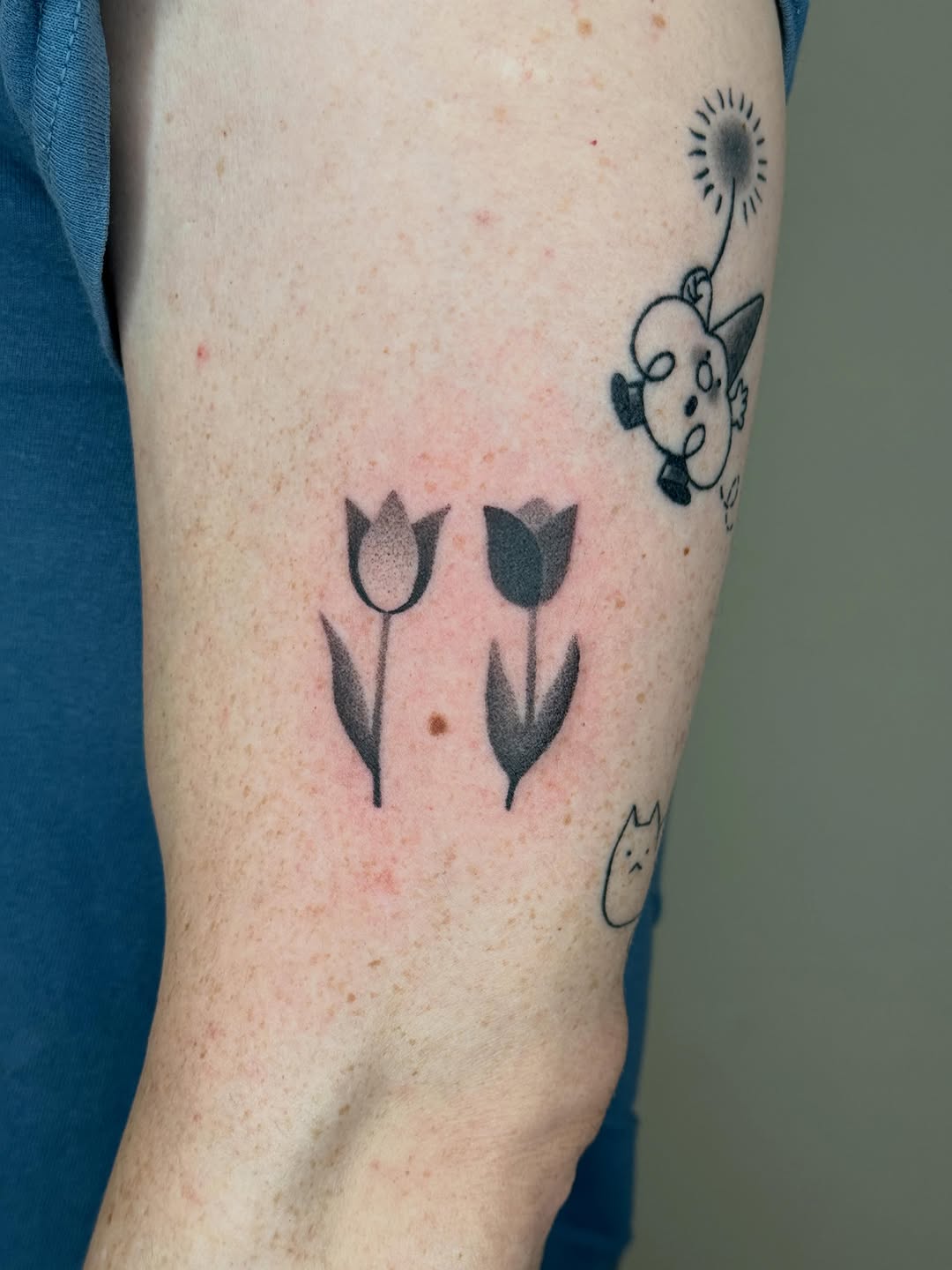 Tattoo by @youre_so_baby — dotwork