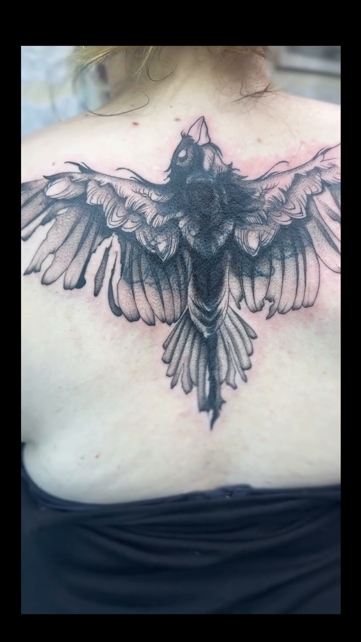 Tattoo by @rebecca.rose.tattoos โ black_and_grey, realism