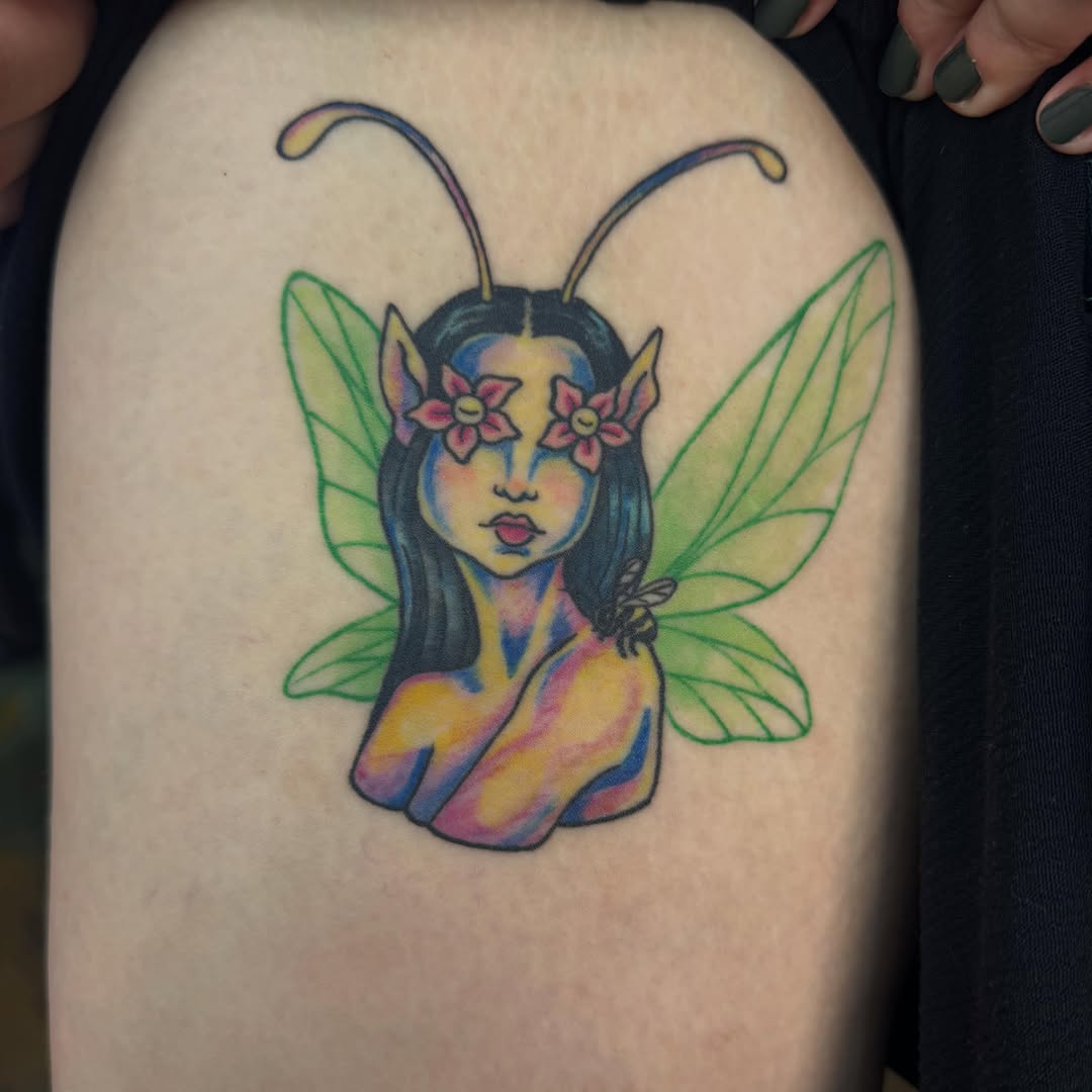 Tattoo by @jadareytattoo — illustrative, new_school