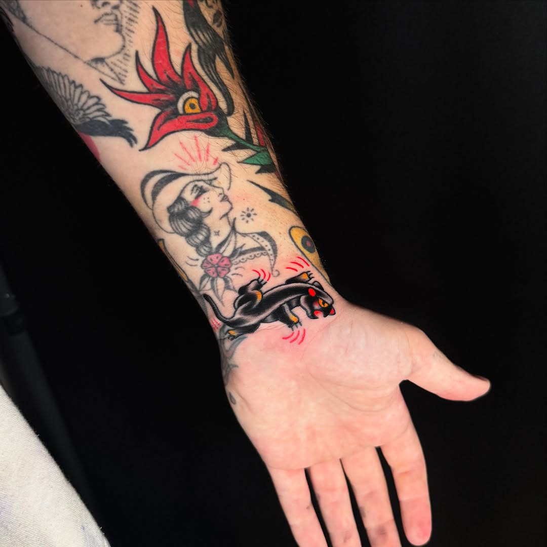 Tattoo by @noottattoo — american_traditional, illustrative