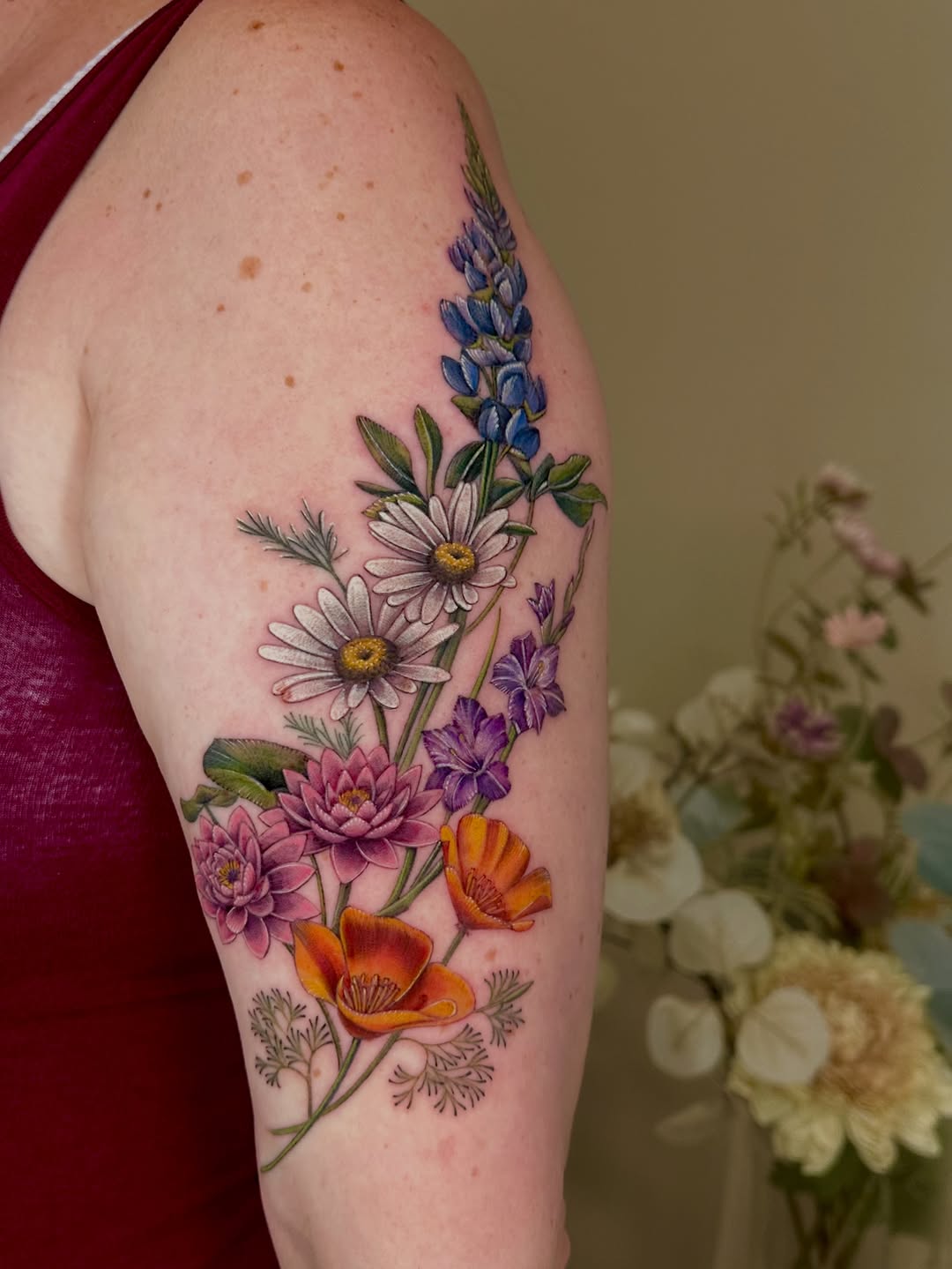 Tattoo by @claire_tattoos_ — realism, illustrative
