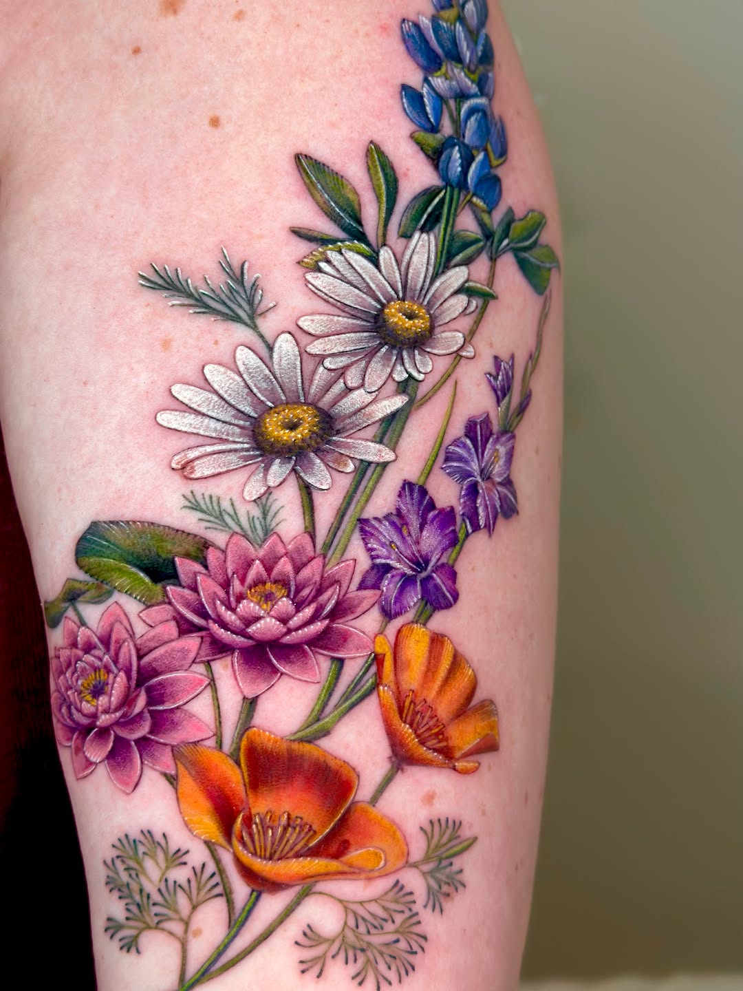 Tattoo by @claire_tattoos_ — realism, illustrative