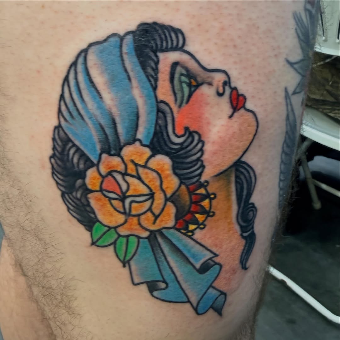 Tattoo by @bigdaddyjaz โ american_traditional, neo_traditional