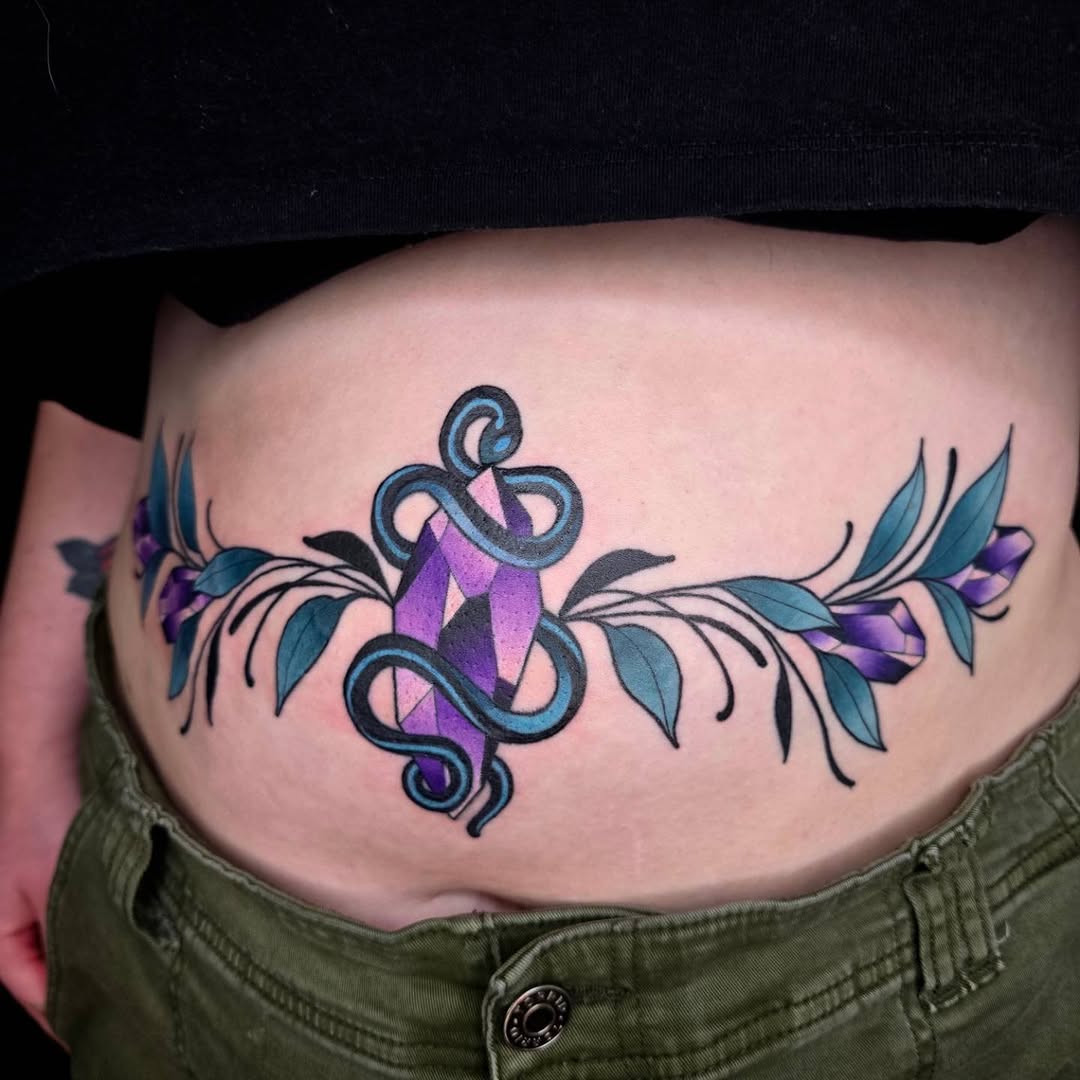 Tattoo by @makluvintattoos — neo_traditional, illustrative