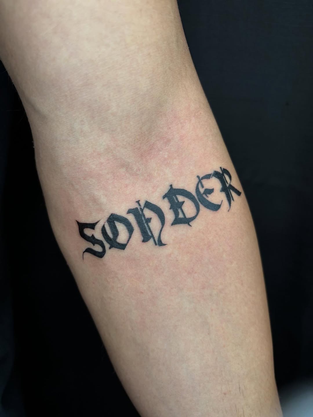 Tattoo by @swagthatheals — lettering_script