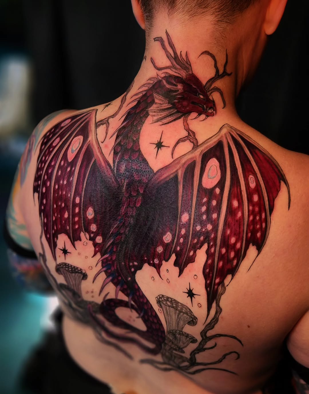 Tattoo by @grimsolaire_tattoos โ dark_realism