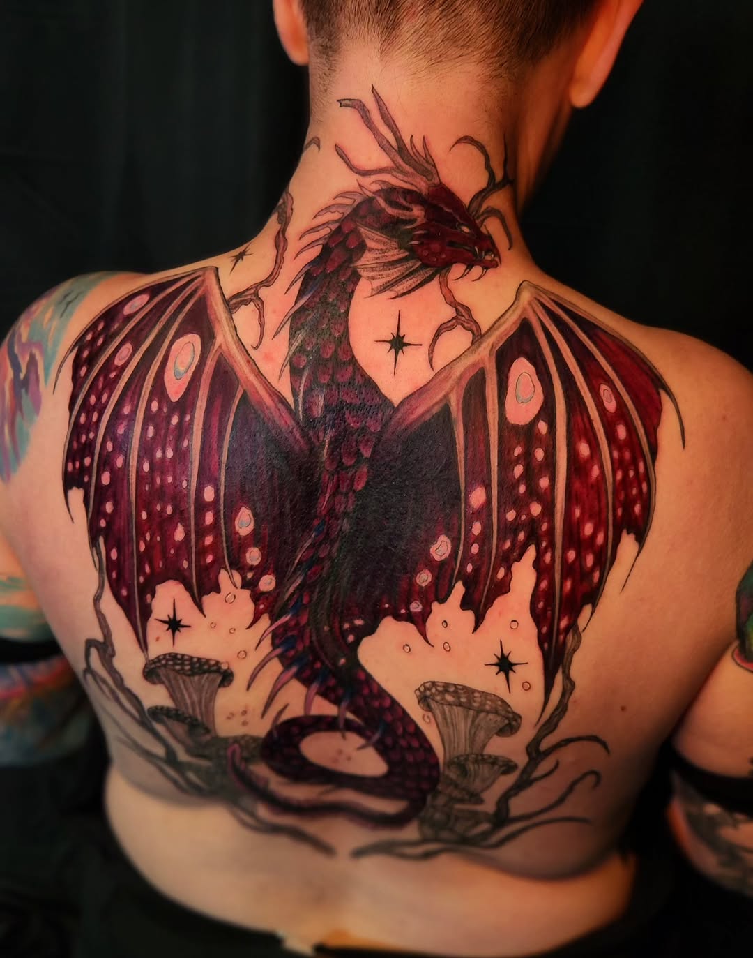 Tattoo by @grimsolaire_tattoos โ dark_realism