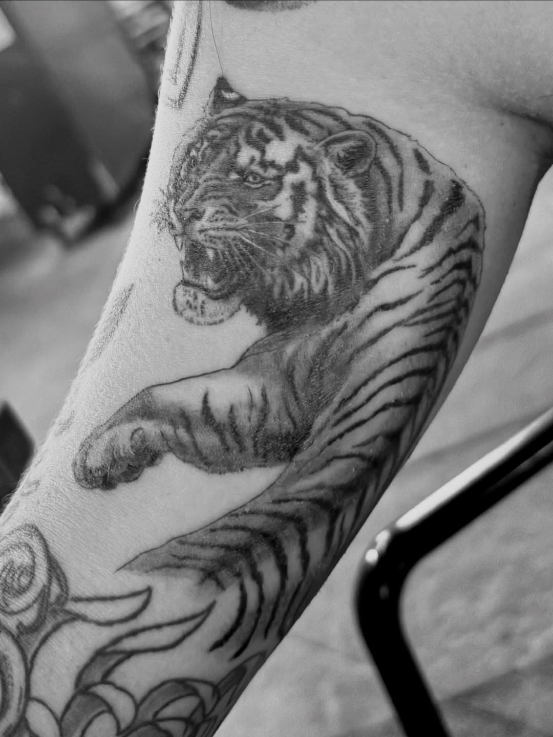 Tattoo by @clack.clack.clack — realism, black_and_grey