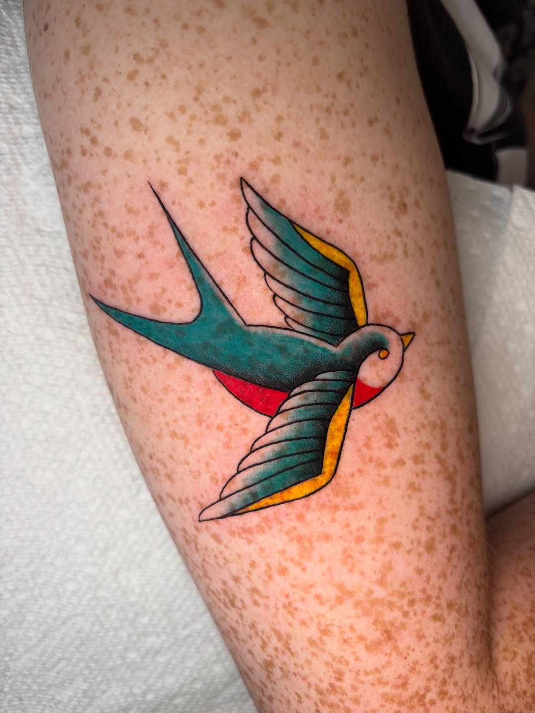 Tattoo by @maribeth.tattoo — american_traditional, illustrative