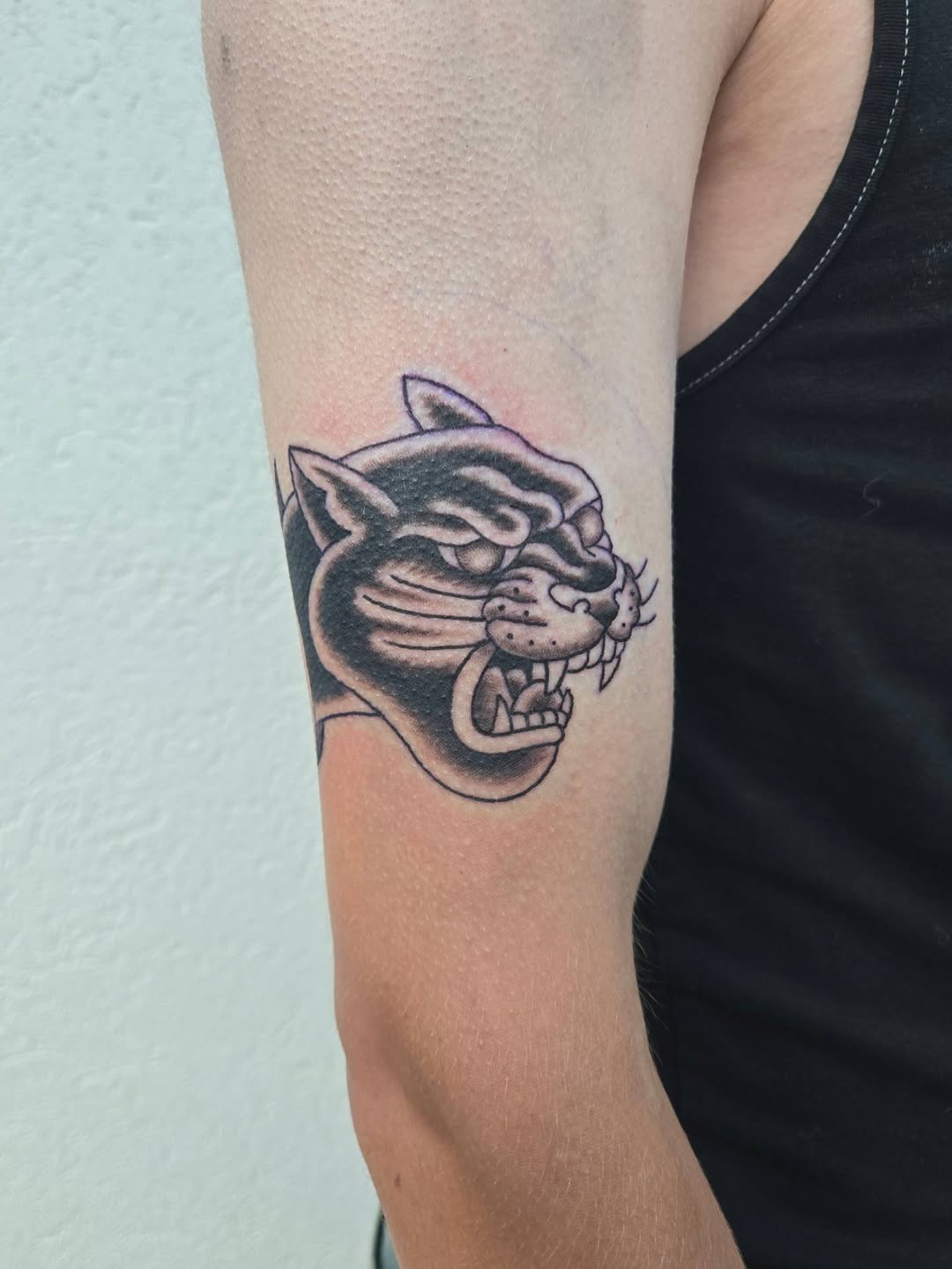 Tattoo by @mattpagetattoos — american_traditional, black_and_grey