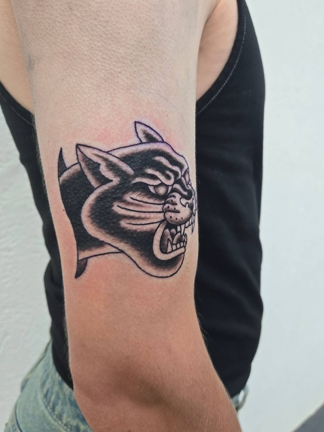 Tattoo by @mattpagetattoos — american_traditional, black_and_grey