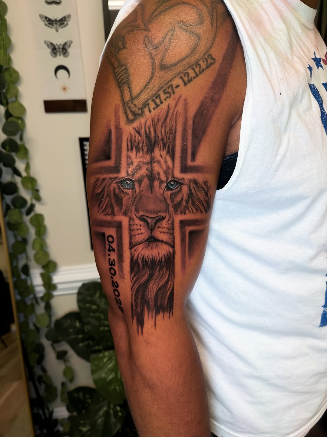 Tattoo by @mckennaskytattoos — realism, black_and_grey